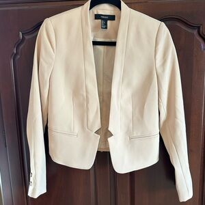 Cream blazer